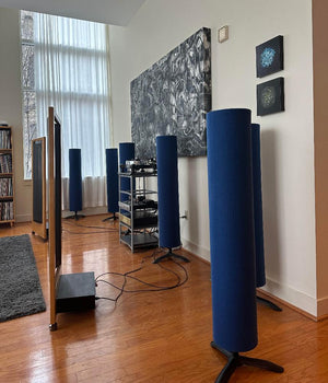Asc Rrom StudioTrap Absorber Diffuser - Room Acoustic Control Device - ASC TubeTrap